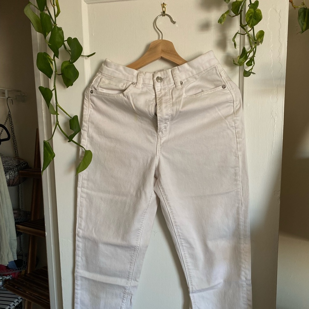 American Eagle Stretch White Denim